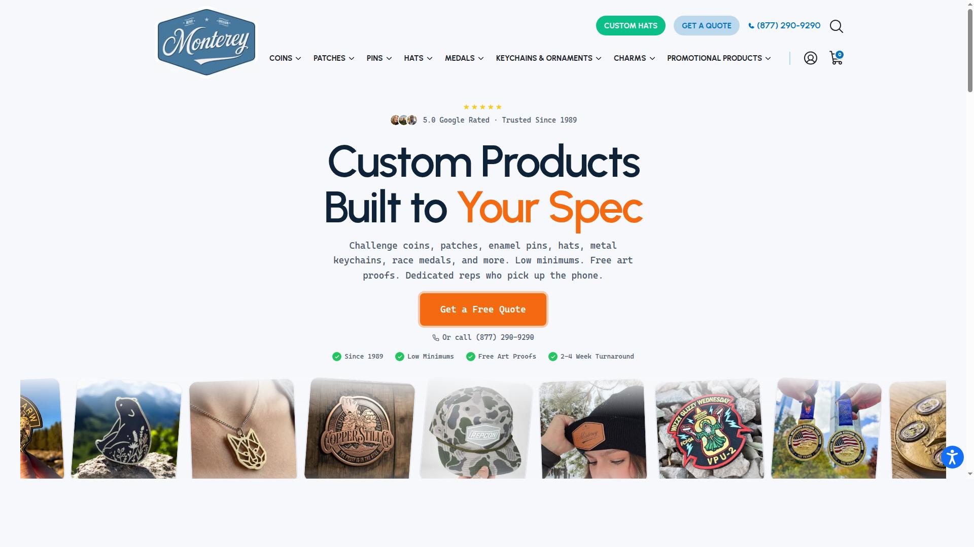 The Monterey Company website